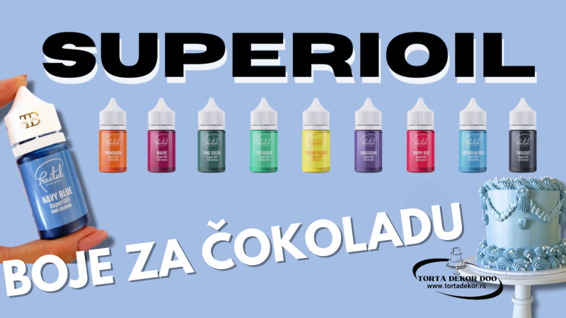 fractal boje za čokoladu